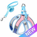 Escape Proof Cat Harness and Leash Set - Adjustable, Soft Mesh Fabric, Lightweight, Sturdy Lock, Stress-Free for Small/Medium Cats